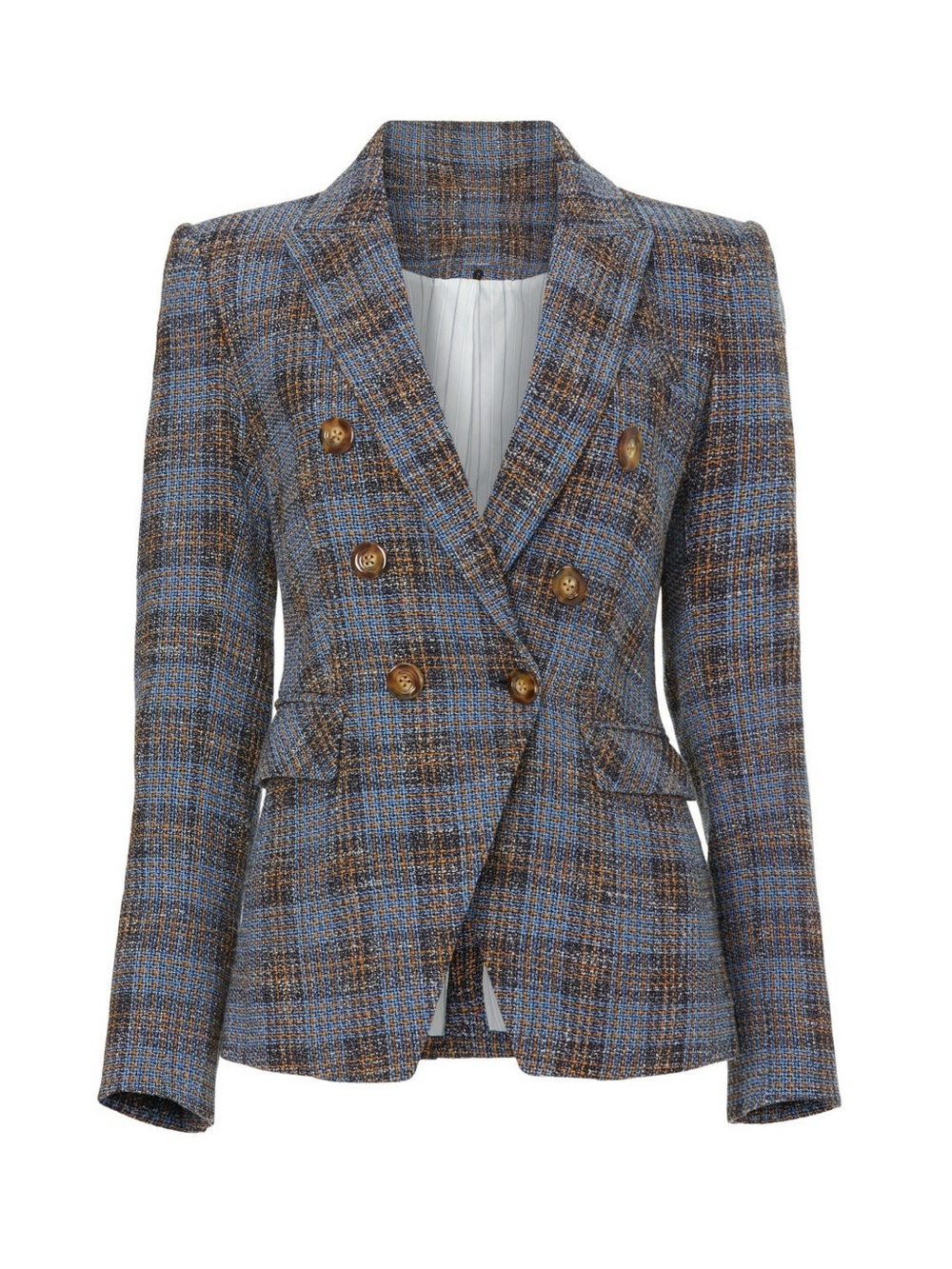 Veronica Beard Miller Tweed Dickey Jacket